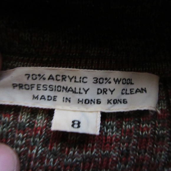 Womens Vtg Aristo Kat Sweater and Vest Sz 8 - Picture 6 of 8